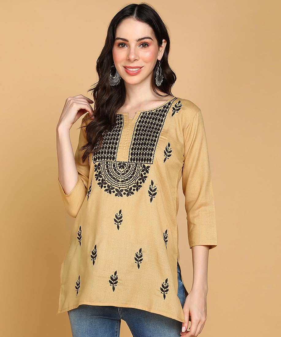 Find modish kurti with pant online at Go Colors